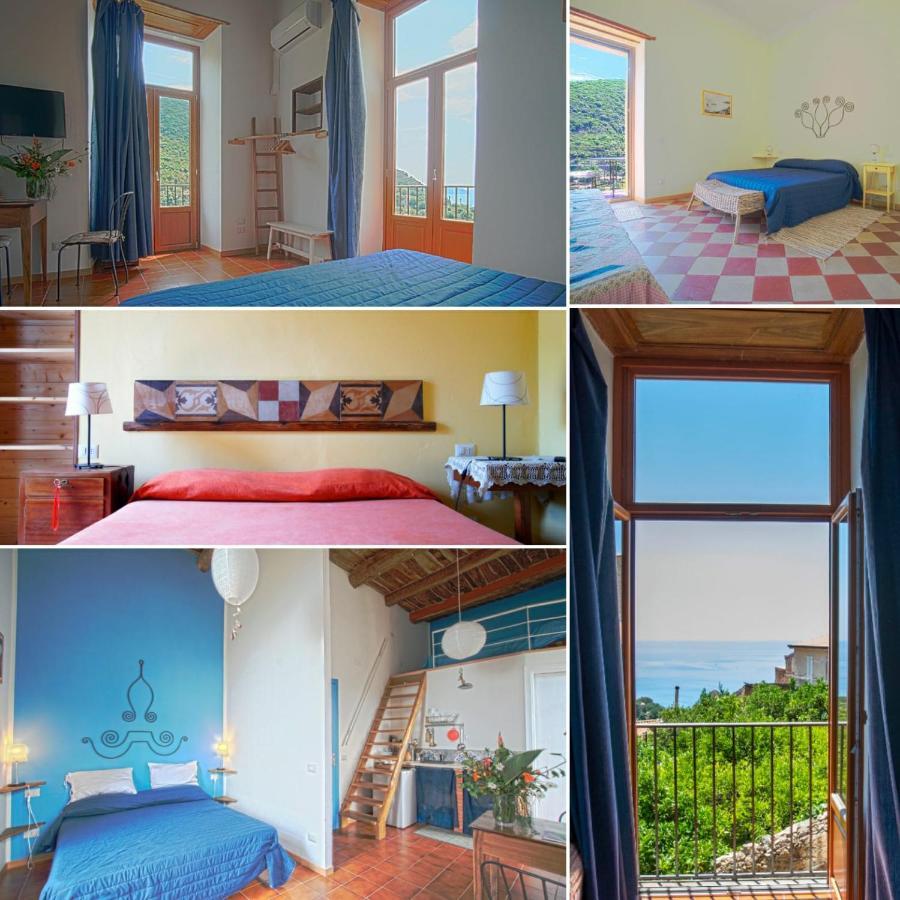 La Casa Sul Blu Albergo Diffuso Pisciotta Exteriör bild